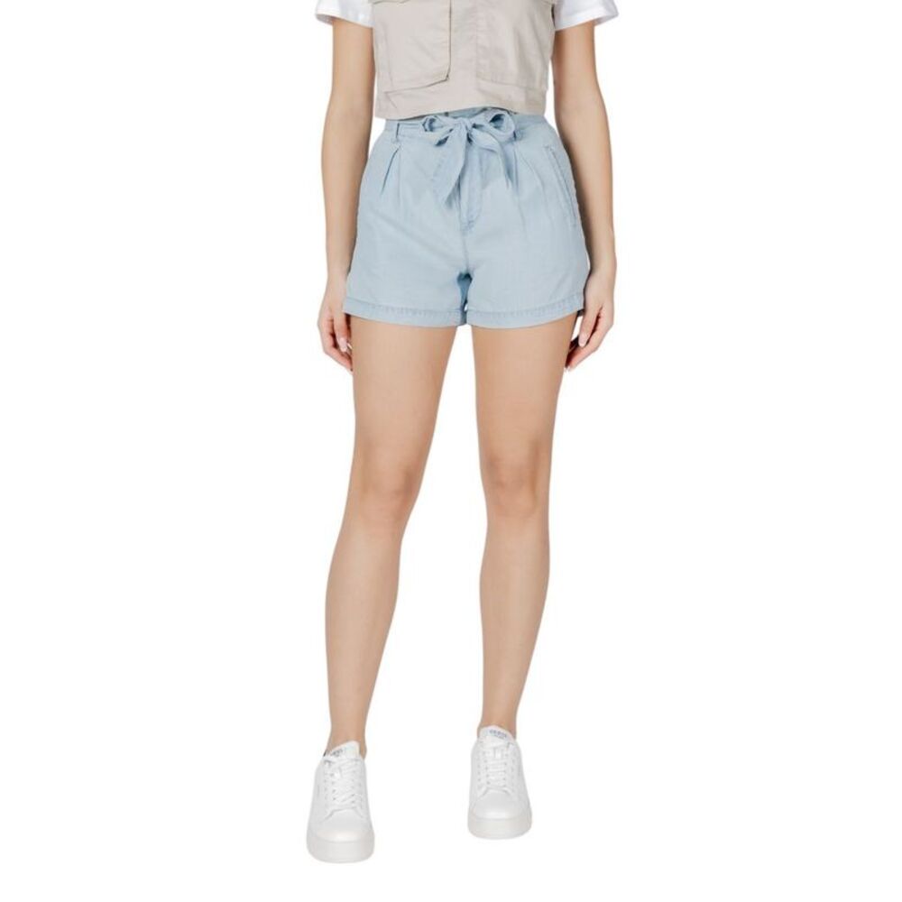 Only Light Blue Lyocell Women's Shorts